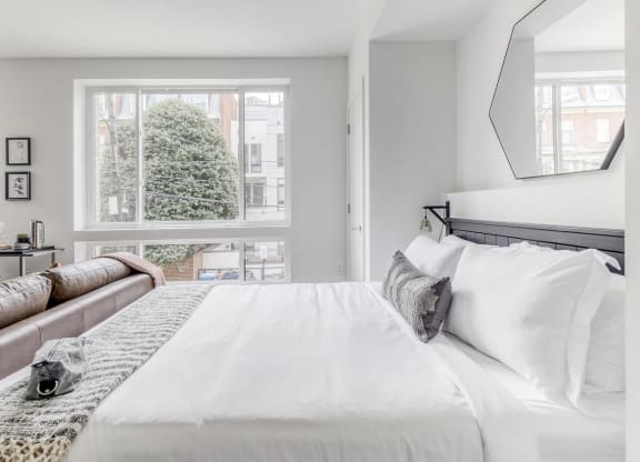 Comfortable Bedroom at Madison House, Washington