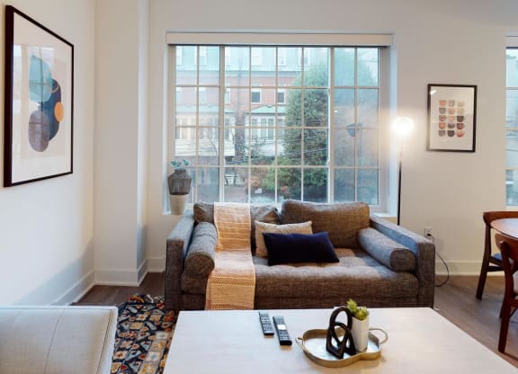 Gorgeous Living Room at Madison House, Washington