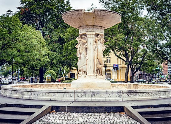 Fountain at Madison House, Washington, DC, 20036