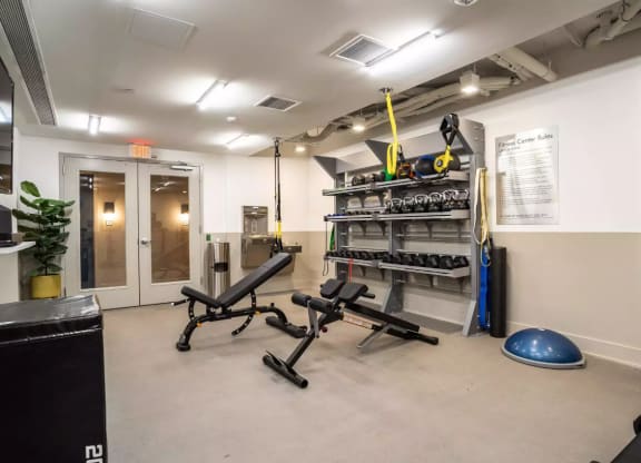 State-Of-The-Art Gym And Spin Studio at Madison House, Washington, 20036