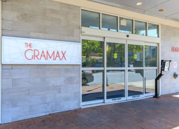 Entrance View at The Gramax, Silver Spring, MD, 20910