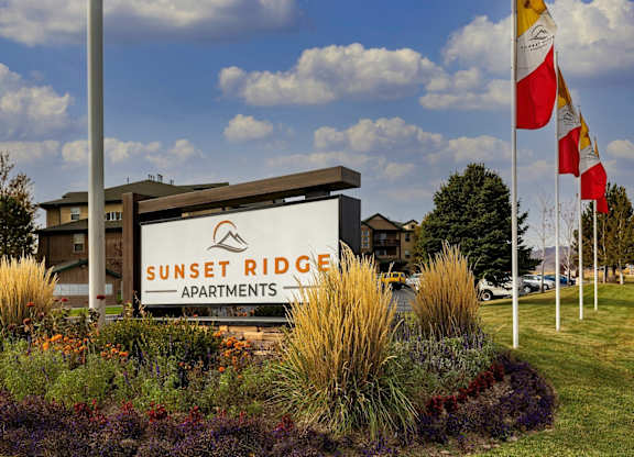 Property Signage at Sunset Ridge, Utah