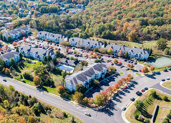 Aerial View Of Property at The Fields of Manassas, Virginia