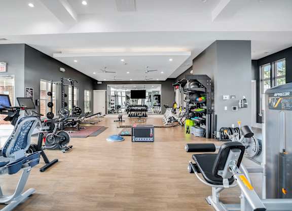 Gym at The Aster Cary, Cary North Carolina