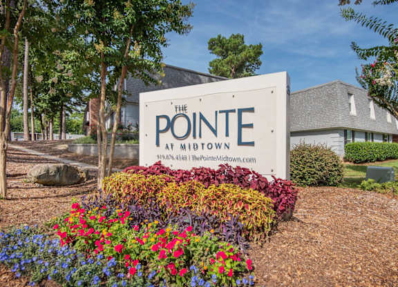 Property Signage at The Pointe at Midtown, Raleigh, NC