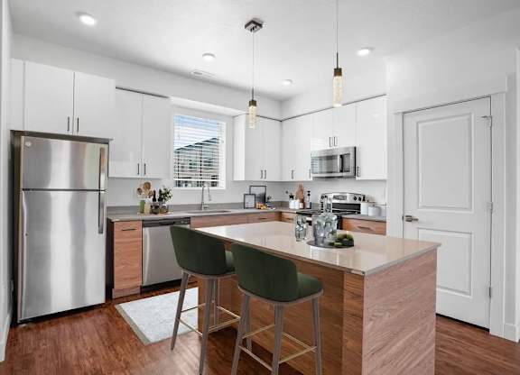 Bright Kitchen at Vaseo Townhomes, Lehi