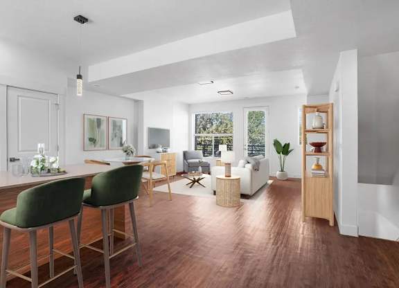 Main Living Room at Vaseo Townhomes, Utah, 84043