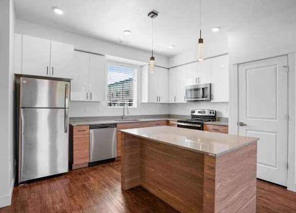 Classic Kitchen at Vaseo Townhomes, Utah, 84043