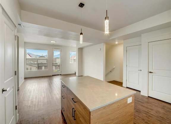 Open Kitchen at Vaseo Townhomes, Utah, 84043