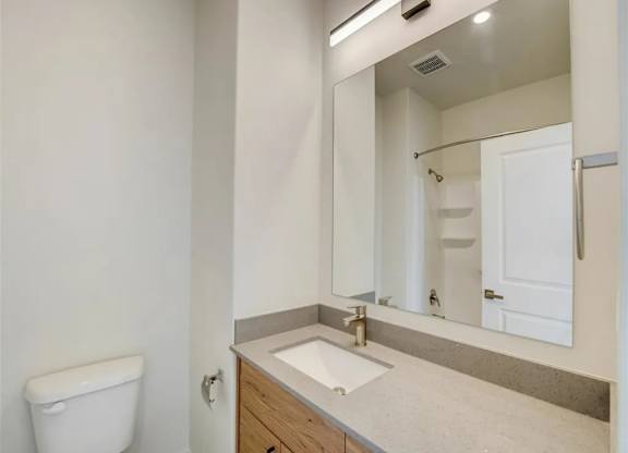 Half Bathroom at Vaseo Townhomes, Lehi, UT
