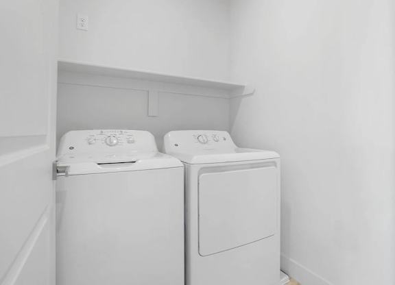 Laundry Room at Vaseo Townhomes, Lehi, 84043