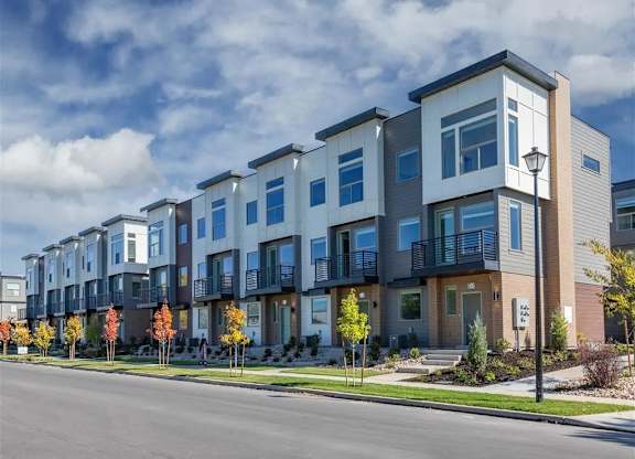 Building Exterior View at Vaseo Townhomes, Utah, 84043