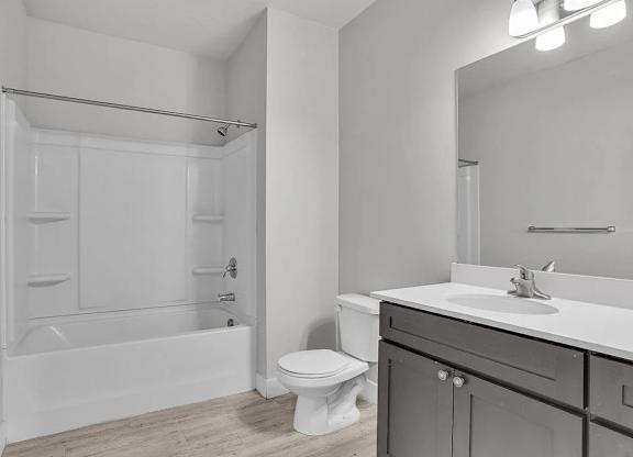 Full Bathroom at Calla Homes Apartments, Utah