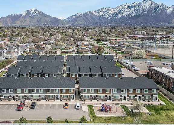 Overhead View Of Property at Calla Homes Apartments, Millcreek, 84106