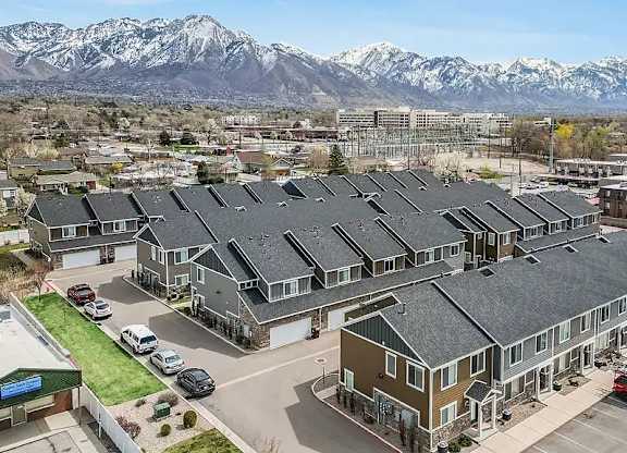 Aerial View Of Property at Calla Homes Apartments, Millcreek, UT