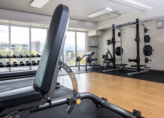 Fitness Room at The Lotus Apartments, Salt Lake City, 84111