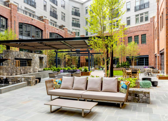 Outdoor Lounge Area at Park Kennedy, Washington, Washington