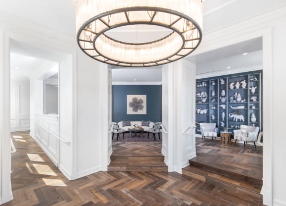 Posh Artistic Lounge Area at Park Kennedy, Washington