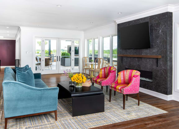 Clubroom With TV at Park Kennedy, Washington, Washington