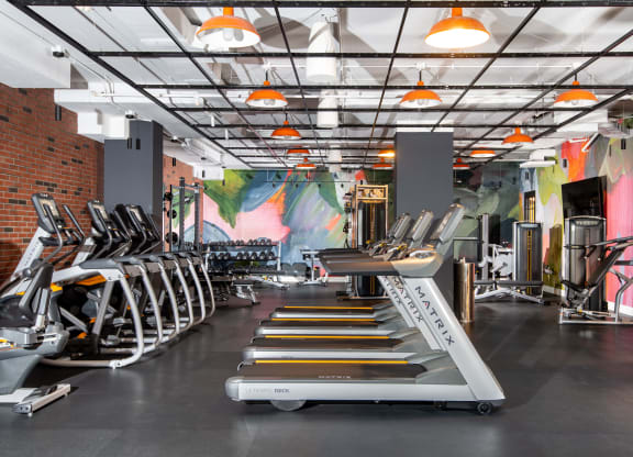 Modern Fitness Center at Park Kennedy, Washington, 20003