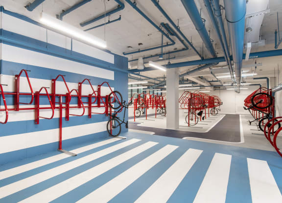 Bike Storage Center at Park Kennedy, Washington, 20003