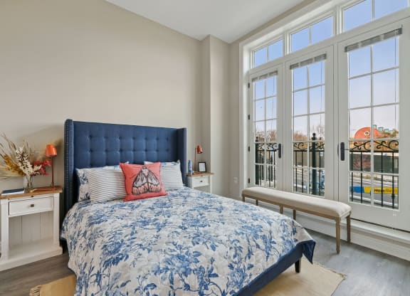 Beautiful Bright Bedroom With Wide Windows at Park Kennedy, Washington, DC, 20003