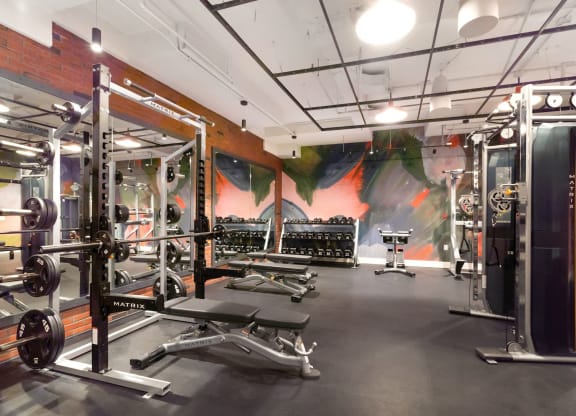 resistance training room at Park Kennedy, Washington