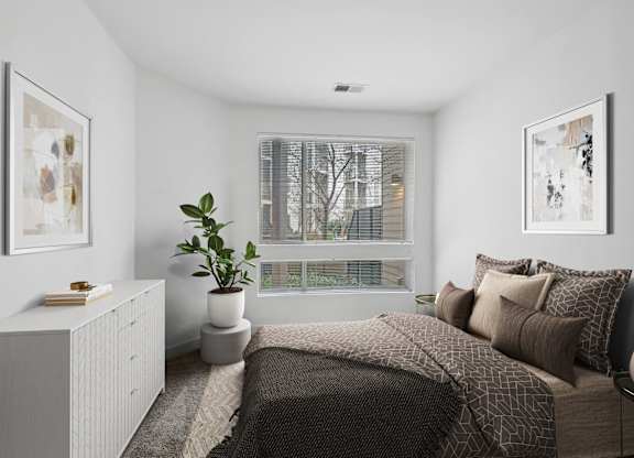 Living room at Fort Totten Square, Washington, DC