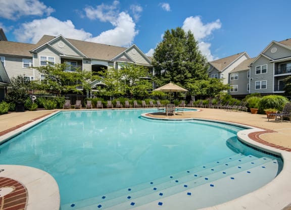 Picturesque Pool And Cabana Setting at The Fields at Lorton Station, Lorton, 22079
