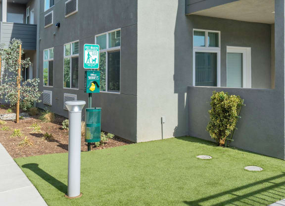 a sign in front of an apartment building at Loma Villas Apartments, California