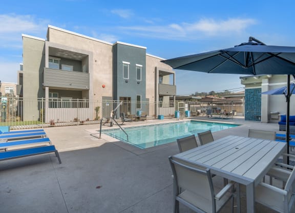 our apartments offer a swimming pool at Loma Villas Apartments, San Bernardino, CA
