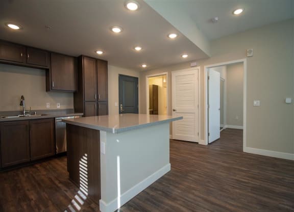 Faux Wood Flooring at Loma Villas Apartments in San Bernardino, CA