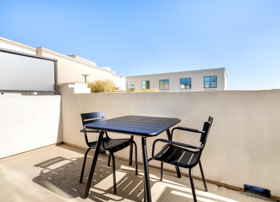 Balconies and Patios Offered at The Mansfield at Miracle Mile, Los Angeles, 90036