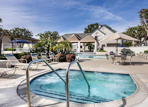 Hot Tub And Swimming Pool at Whispering Fountains Monrovia, Monrovia, CA, California 