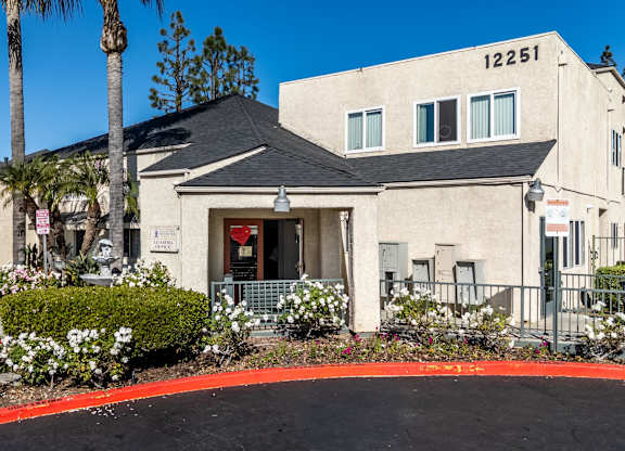 Front Entrance To Property at Whispering Fountains Whittier, Whittier