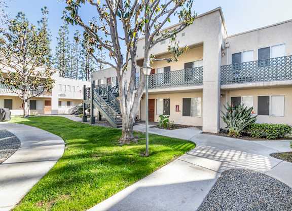 Beautiful Walking Paths at Whispering Fountains Whittier, Whittier, CA, California , 90606