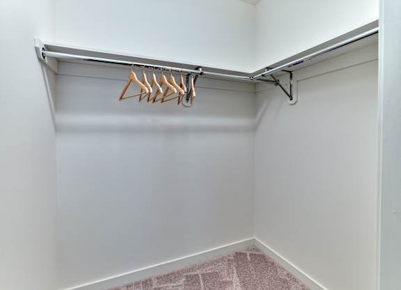 Spacious walk in closet  at Vermella Lyndhurst apartments, New Jersey
