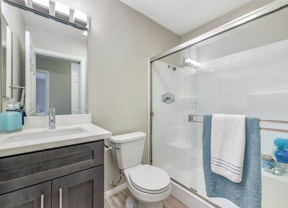 Bathroom at Santee Villas, Santee, California