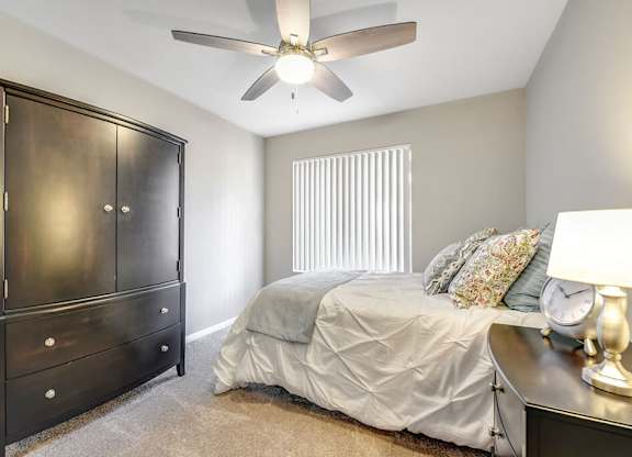 Bedroom with Closet at Santee Villas, Santee, 92071