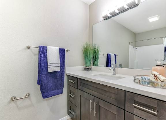 Bathroom at Santee Villas, Santee, CA