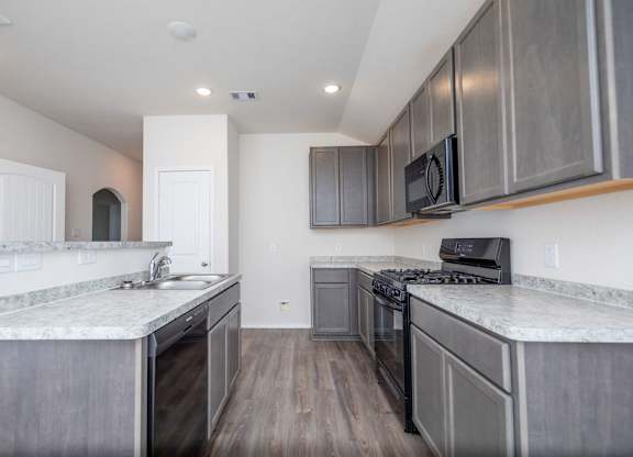 Renovated Kitchen at The Village at Caney Mills, Conroe