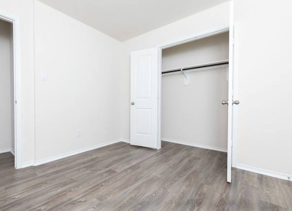 Bedroom With Closet at The Village at Caney Mills, Texas
