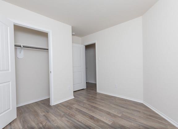 Closet In Bedroom at The Village at Caney Mills, Texas