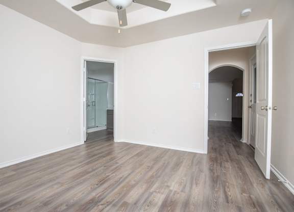 Vacant Bedroom Area at The Village at Caney Mills, Conroe, TX