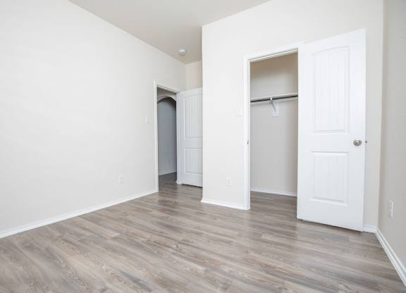 Large Closet In Bedroom at The Village at Caney Mills, Conroe, TX