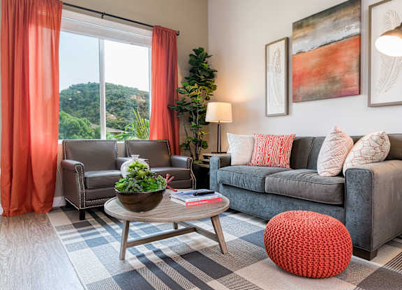 Living Room at Altura, San Diego