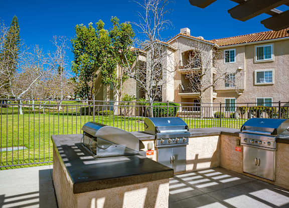 BBQ Area at Central Park, La Mesa, CA