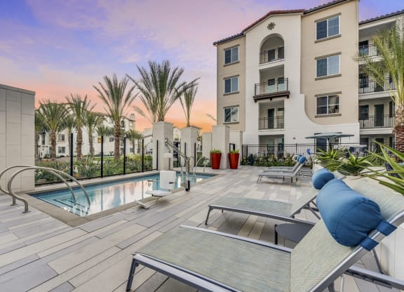 Swimming Pool at Sola at Pacific Highlands Ranch Apartments, California