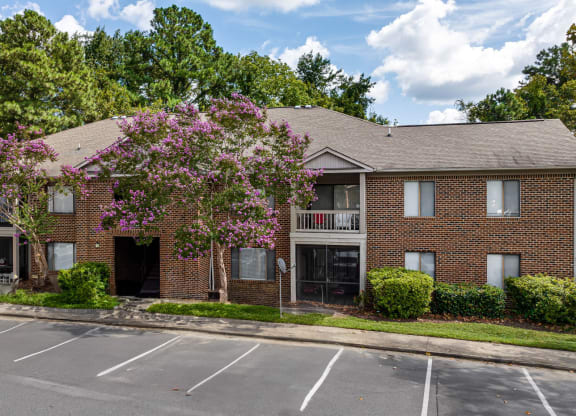 Parking at Collins Crossing, North Carolina, 27510