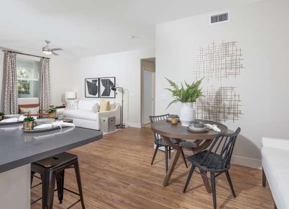 dining area at Sorano Apartments